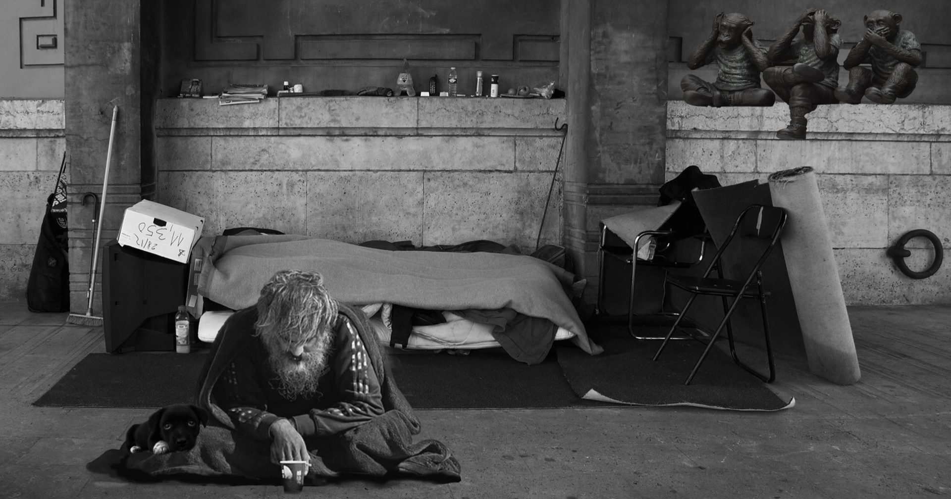 Bild Obdachloser