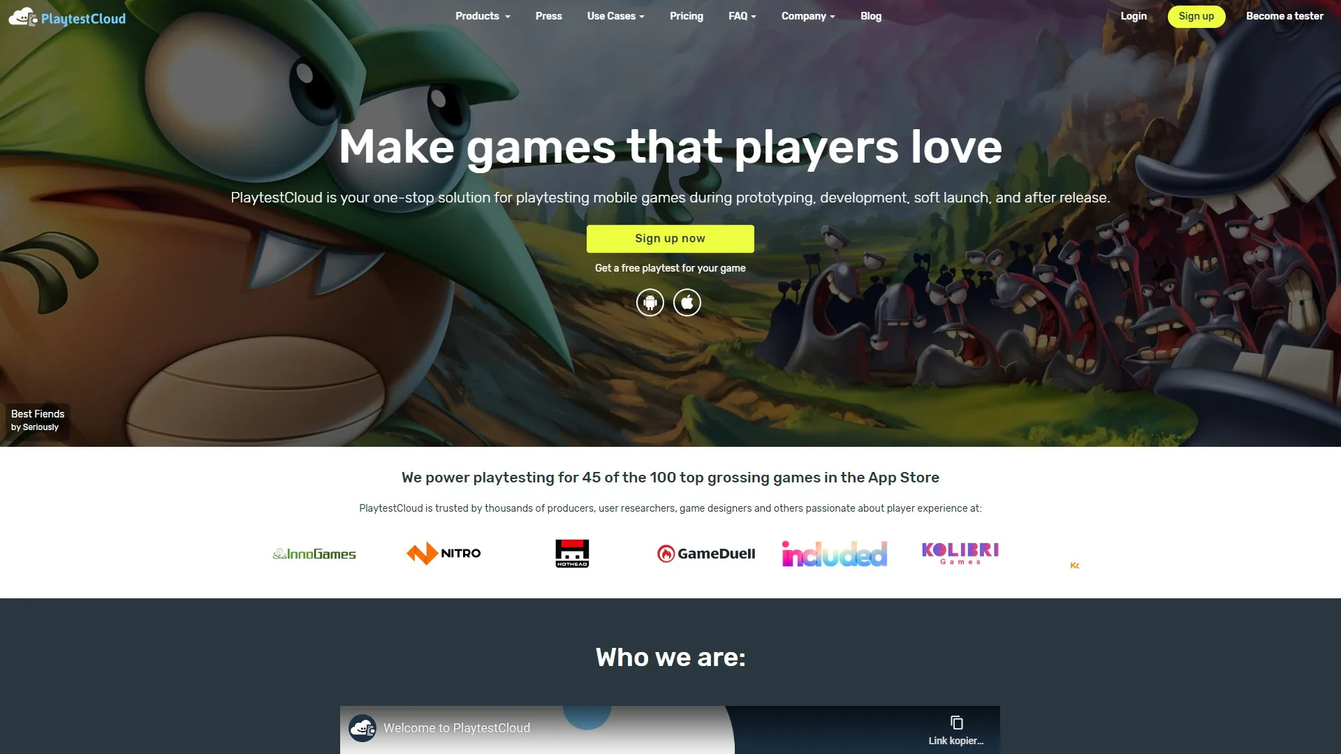 Geld verdienen als Tester von Computerspielen bei playtestcloud.com